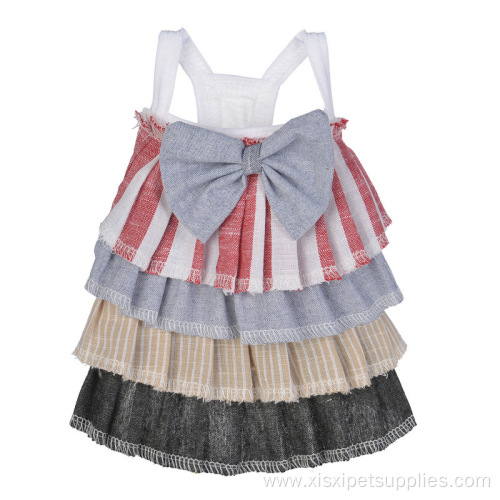 Fashion Spring Summer Cat And Dog Cake Skirt